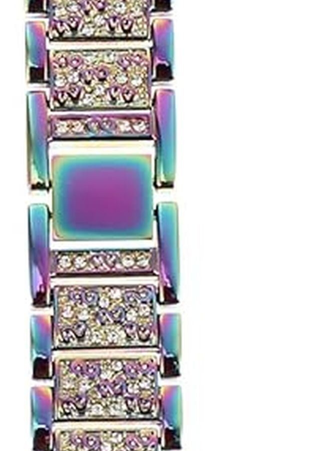 Stainless Steel Rhinestone Watch Band Compatible with Galaxy Watch Stylish Secure Fit - Image 1